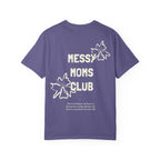 Messy Moms Club T-Shirt — Floral Graphic Mom Shirt
